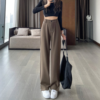 Pantalons larges taille haute pour femmes Chic und Stil 1750846289