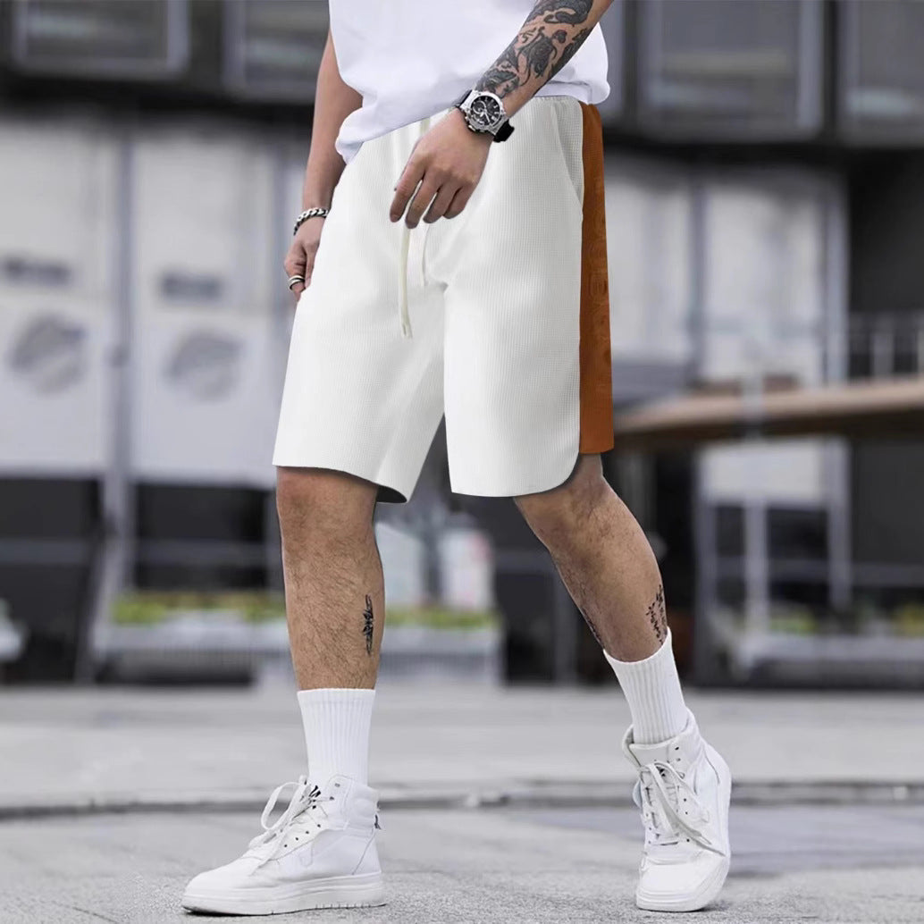 Shorts de sport pour hommes avec une structure riche en détails et une poche latérale innovante Chic und Stil