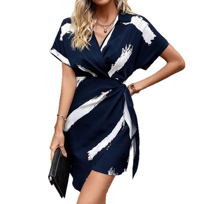 Robe portefeuille chic Chic und Stil pour femmes