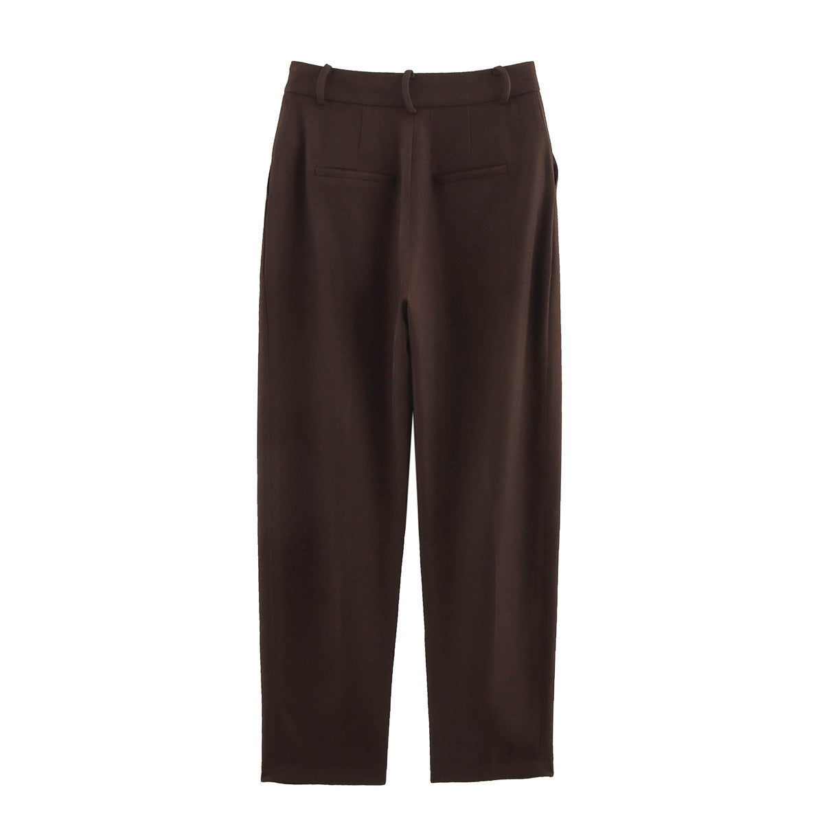 Ladies High Quality and Comfortable Suit Pants with Elegant Pleats Chic and Style
