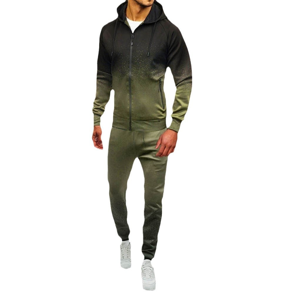 Costume de sport pour homme avec un dégradé de couleurs moderne et un matériau confortable Chic und Stil