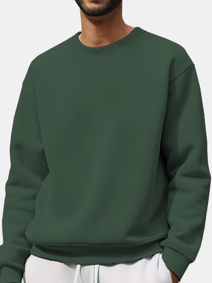 Casual pullover for men with dropped shoulders Chic and Style