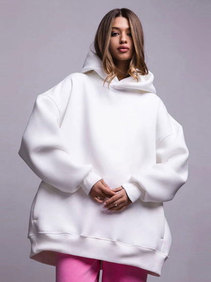 Dames confortable Hoodie surdimensionné Chic und Stil