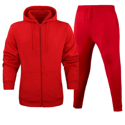 Ensemble de vestes à capuche et de pantalons de jogging sportifs pour femmes avec poches fonctionnelles Chic und Stil
