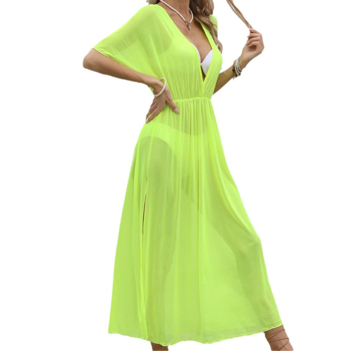 Dames Breezy Maxi Cover-Up Robe Chic und Stil