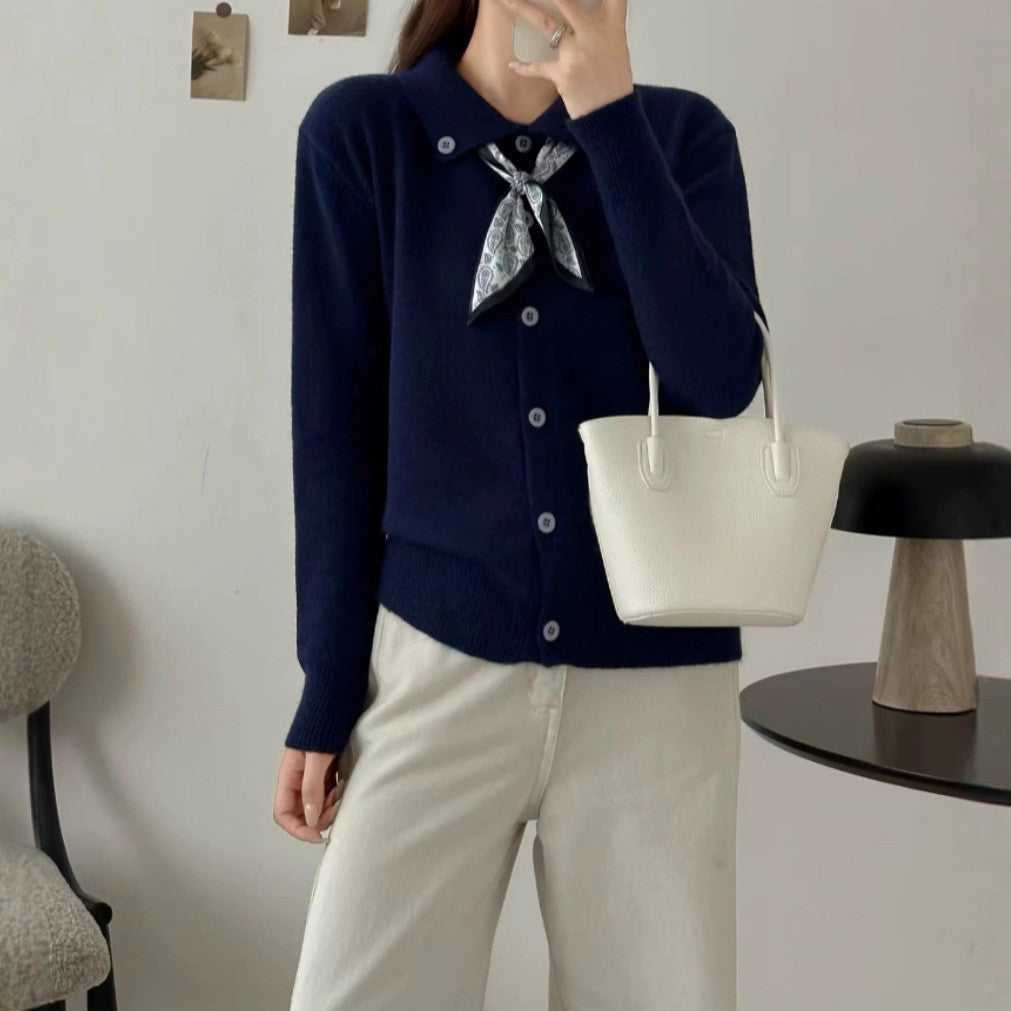 Bleu marine / Taille unique