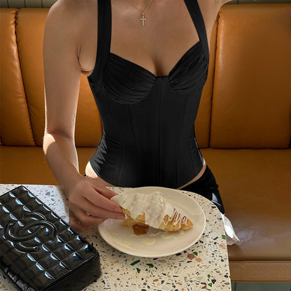 Dames Haut corset structuré Chic und Stil