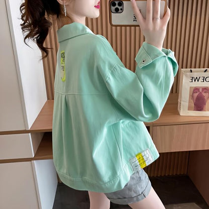 Veste surdimensionnée tendance pour femmes avec boutons-pression Chic & Stil