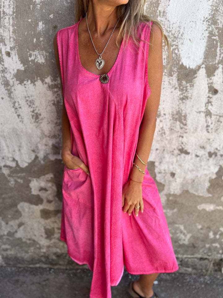 Robes tuniques d'été décontractées fluides Chic und Stil
