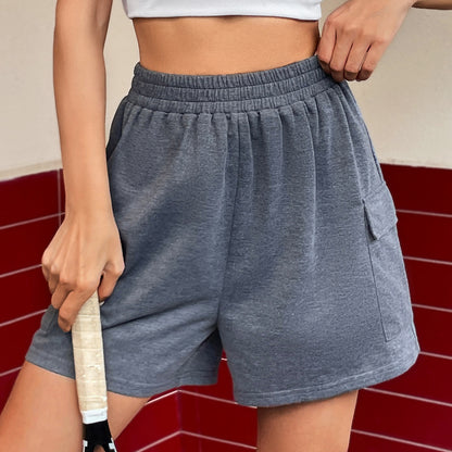 Pantalons de détente sport pour femmes avec taille élastique et poches latérales pratiques Chic und Stil