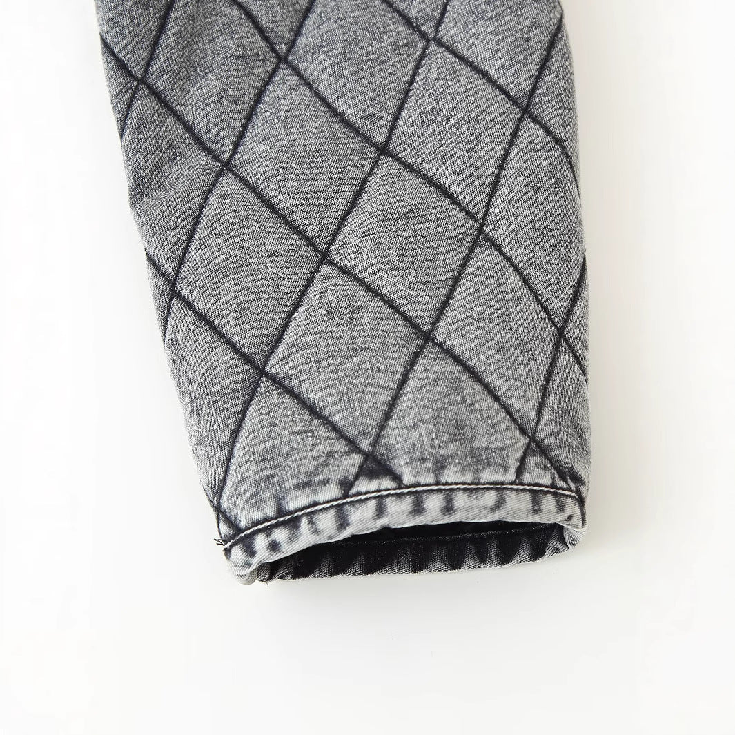 Dames doudoune avec taille ajustable et détails décoratifs Chic und Stil