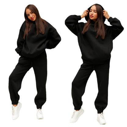 Ensemble de sweat-pants à capuche confortable pour femmes Chic und Stil