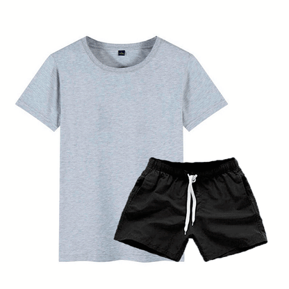 Ensemble T-shirt pour femmes et shorts de loisirs Chic und Stil