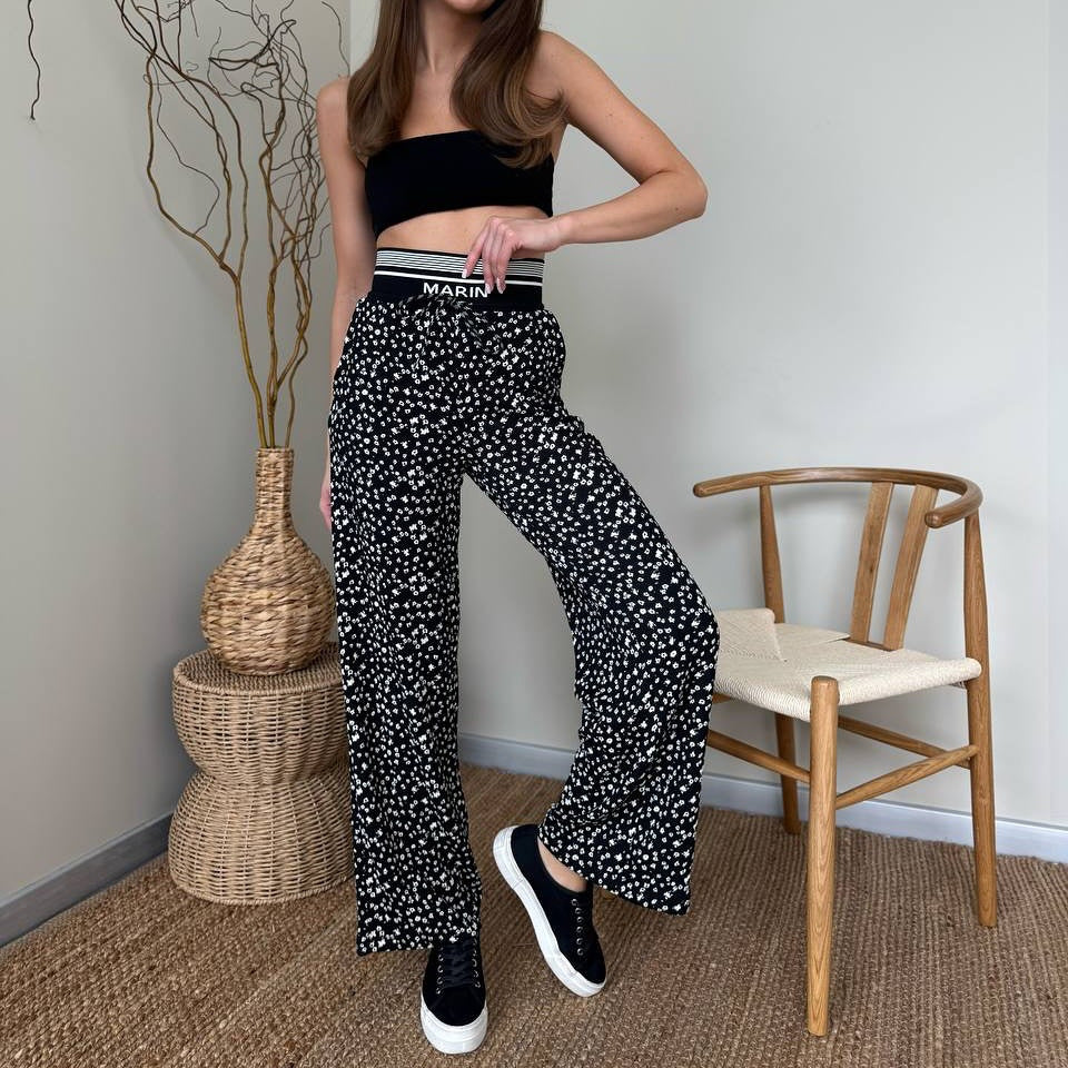 Chic and Style Leopard Print Lounge Pants for Women
