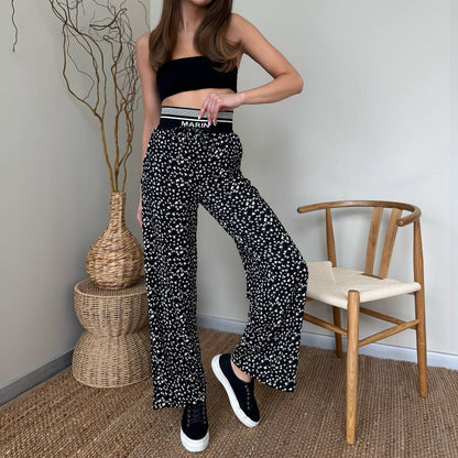 Chic and Style Leopard Print Lounge Pants for Women