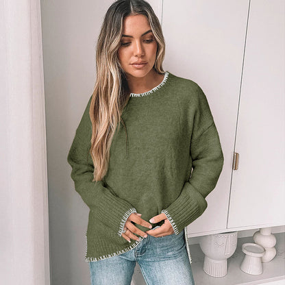 Dames grandes tailles pull en tricot Chic und Stil