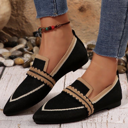 Dames Élégantes Mocassins Chic und Stil