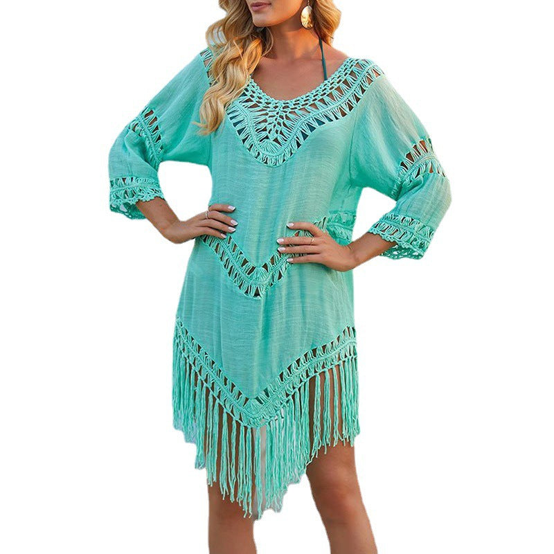 Robe boho frangée pour femmes Chic und Stil