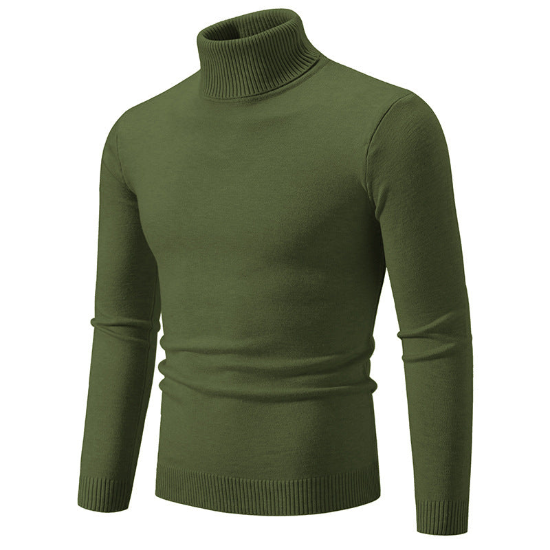 Chic turtleneck pullover for men in high-quality cotton Chic and Style
