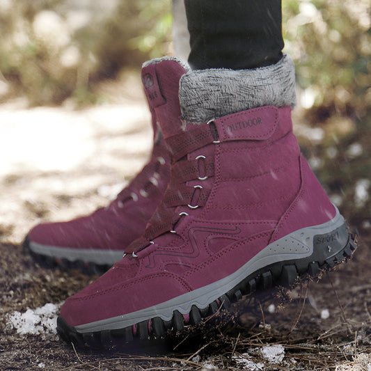 Bottes d'hiver imperméables pour femmes avec doublure isolée Chic und Stil