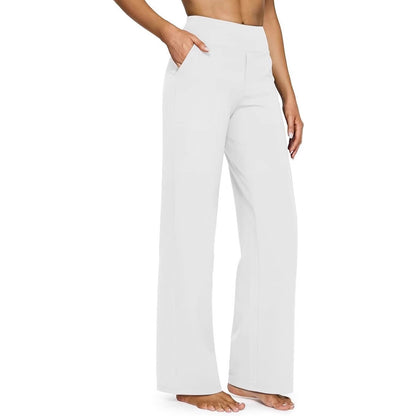 Women Wide Lounge Pants with Elastic Waistband Chic and Style