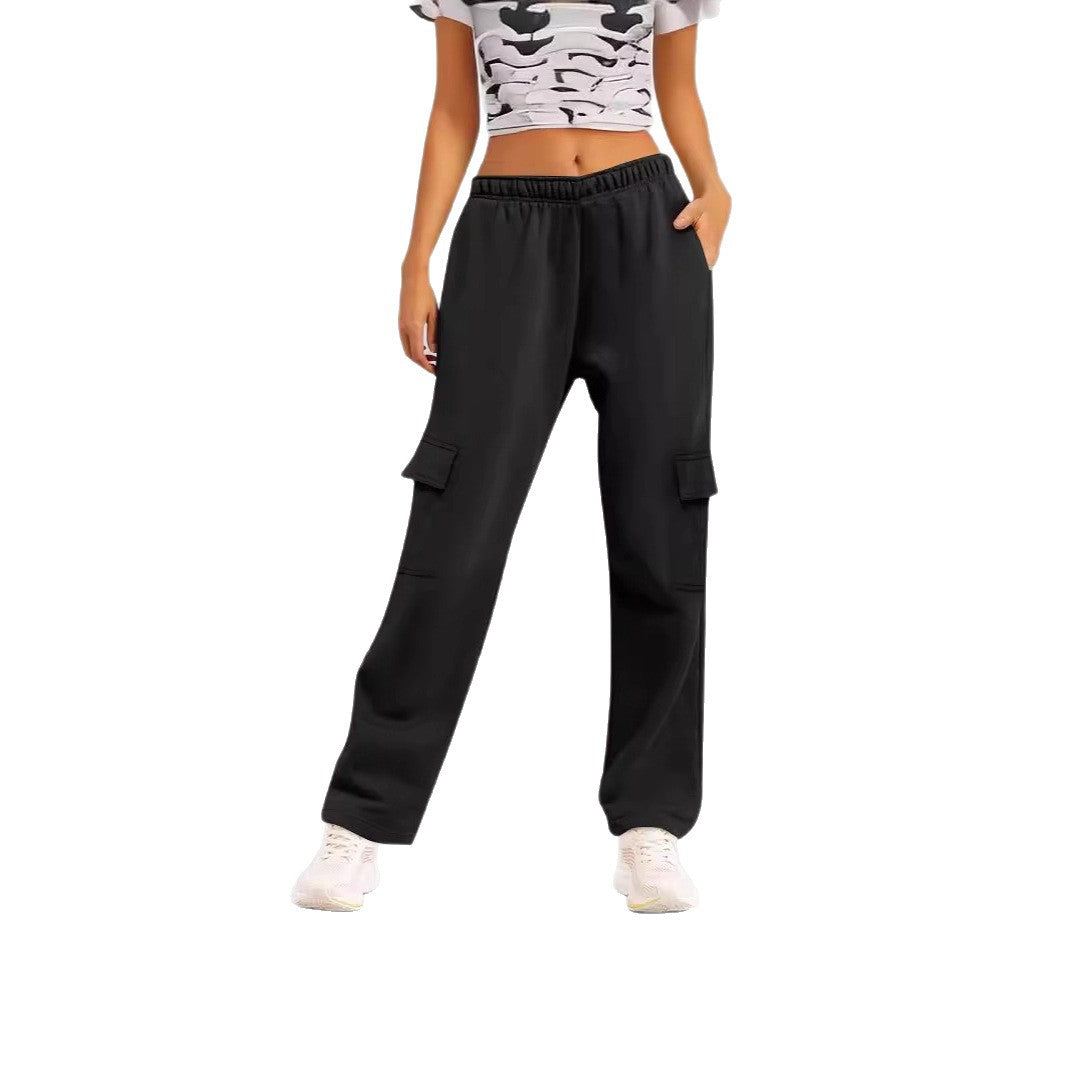 Chic and Style women's cargo style cargo pants with practical side pockets