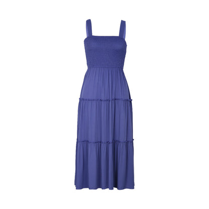 Robe à paliers pour femmes avec haut froncé Chic und Stil