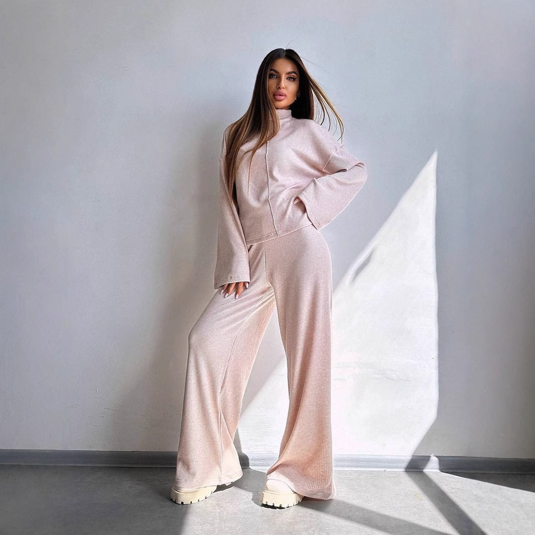 Dames Ensemble de salon luxueux à coupe large Chic und Stil