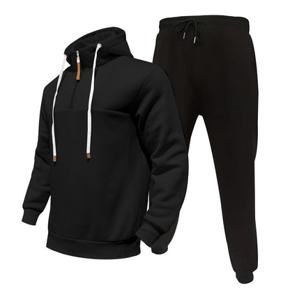 Men's Casual Hoodie and Cargo Pants Set Chic and Style