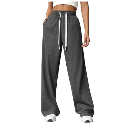 Ladies Comfortable Sport Pants with a Relaxed Fit and Elastic Waist Chic and Style