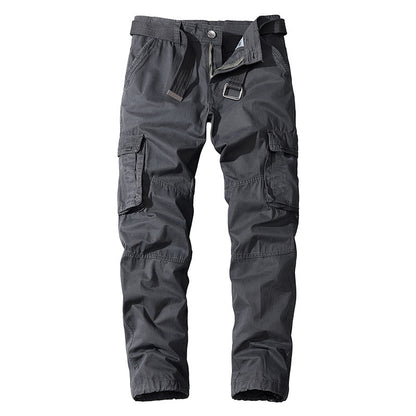 Multifunctional cargo pants for men with elastic waist and practical side pockets Chic and Style