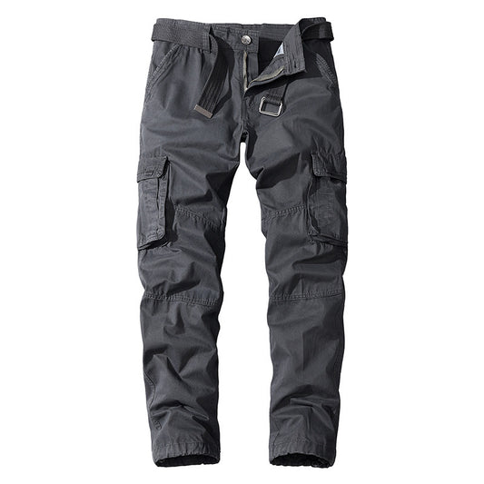 Multifunctional cargo pants for men with elastic waist and practical side pockets Chic and Style