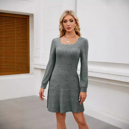 Robe midi tricotée Chic und Stil