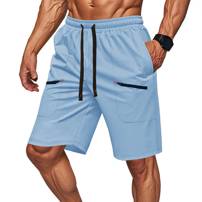 Pantalons de loisirs pour hommes avec poches multifonctionnelles et ceinture élastique Chic und Stil