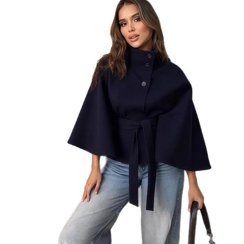 Dames élégante et polyvalente veste cape Chic und Stil