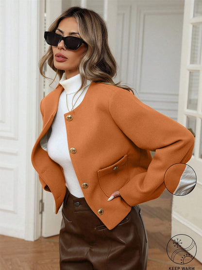 Dames élégante et chaude veste blazer Chic und Stil