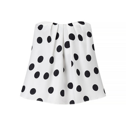 Dame culotte à pois avec taille élastique Chic und Stil