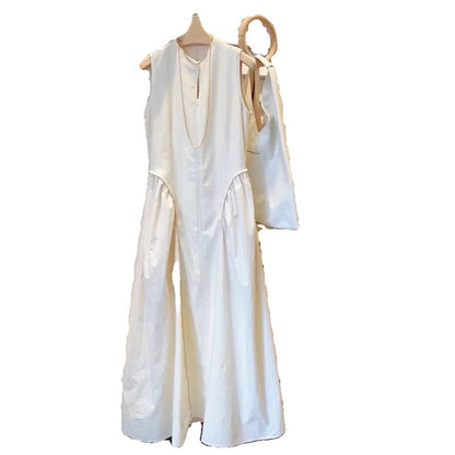 Robe maxi élégante A-Line pour femmes Chic und Stil