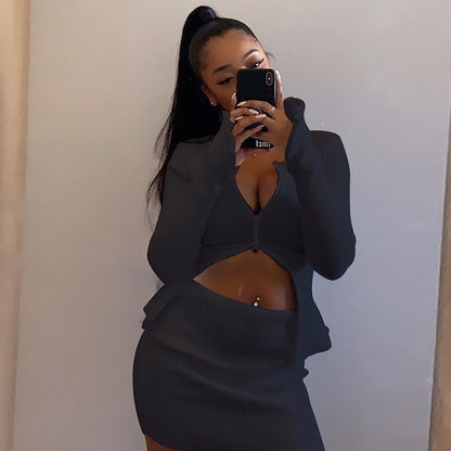 Robe bodycon découpée flirty Chic und Stil pour femmes