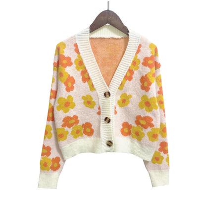 Cardigan pour femmes avec design floral Chic und Stil