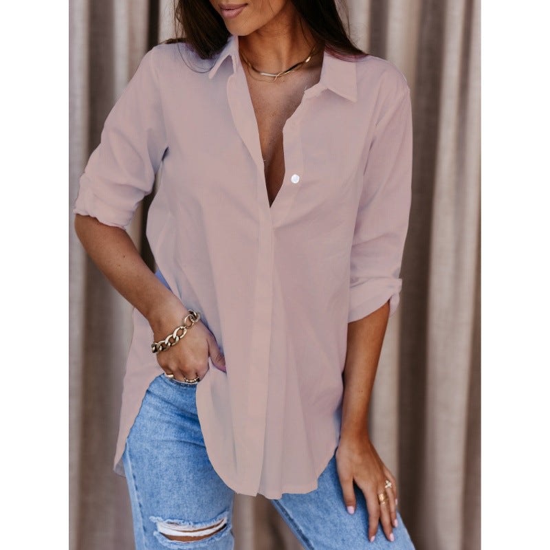 Chemise à boutons décontractée pour femmes Chic und Stil