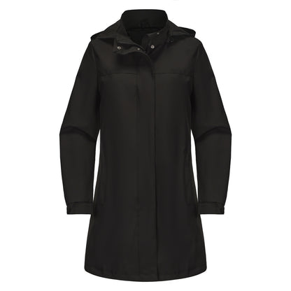 Functional transitional jacket for women with adjustable hood and practical pockets Chic and Style