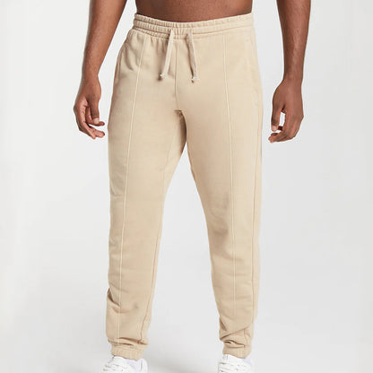 Men's comfortable leisure jogging pants with elastic waistband and side pockets Chic and style