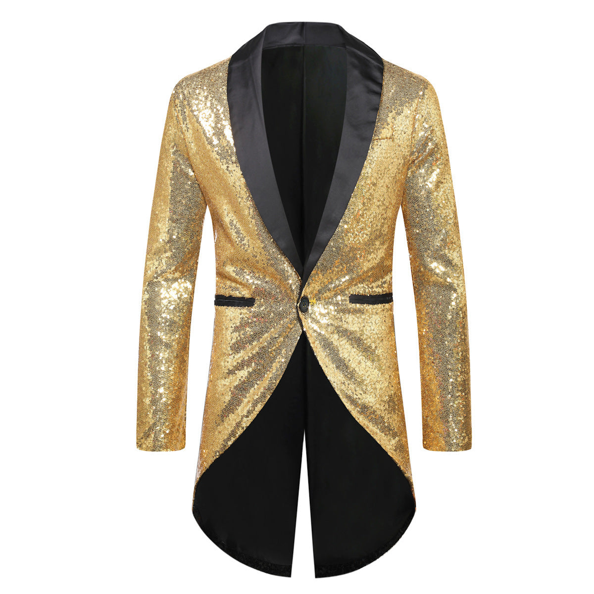 Blazer en sequins élégant pour hommes avec détails luxueux Chic und Stil