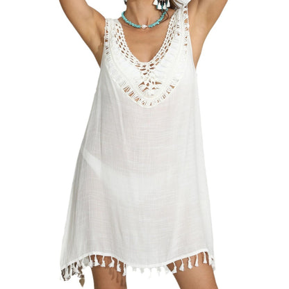 Robe de plage en tricot pour dames Chic und Stil