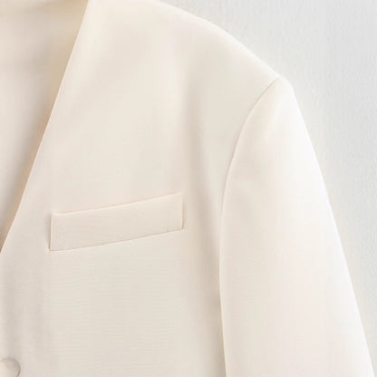 Dames élégant blazer avec revers classique Chic und Stil