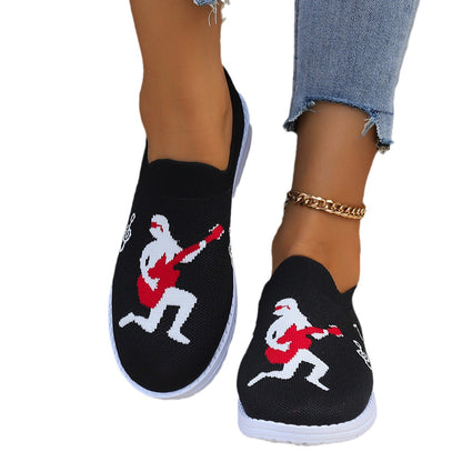 Baskets Slip-On respirantes pour femmes avec dessus élastique Chic und Stil