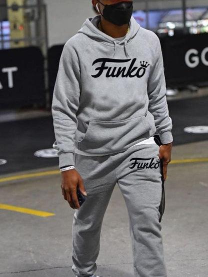 Femmes ensemble pull à capuche douillet et pantalon de jogging Chic und Stil