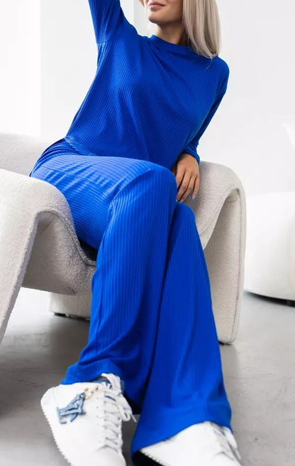 Robe maxi élégante et fluide pour dames Chic und Stil