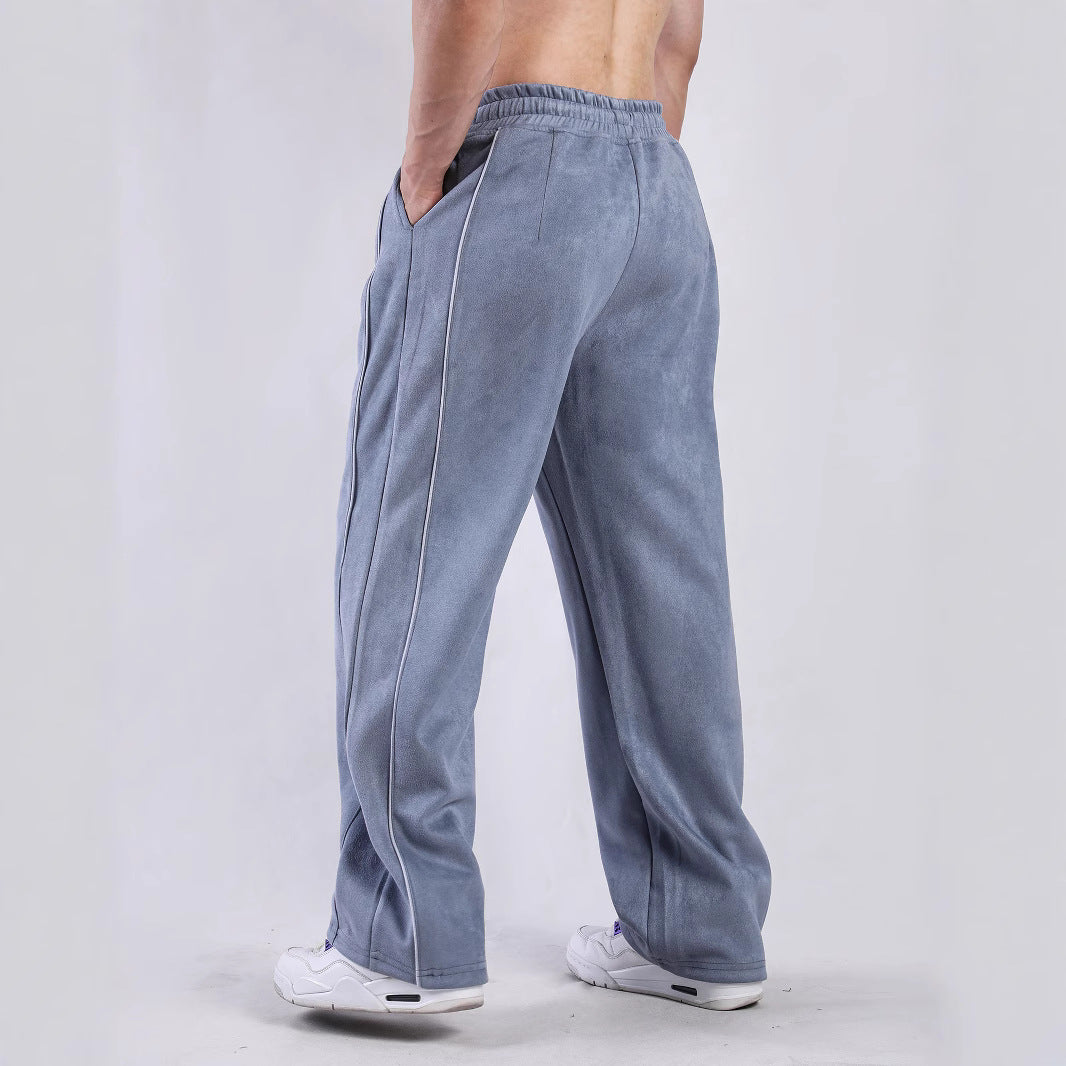 Women's lounge pants with elastic waistband and side pockets Chic und Stil